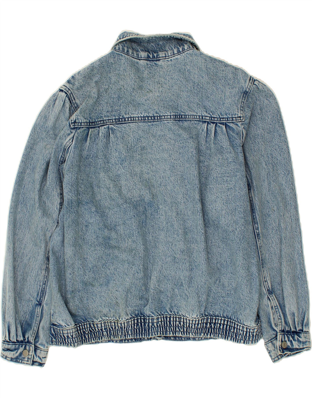 PULL & BEAR Womens Denim Jacket UK 18 XL Blue Cotton Vintage Pull & Bear and Second-Hand Pull & Bear from Messina Hembry 