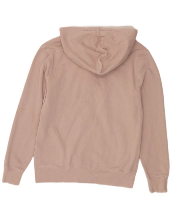 Gap Dame Grafisk Hættetrøje Sweater UK 14 Medium Pink Bomuld
