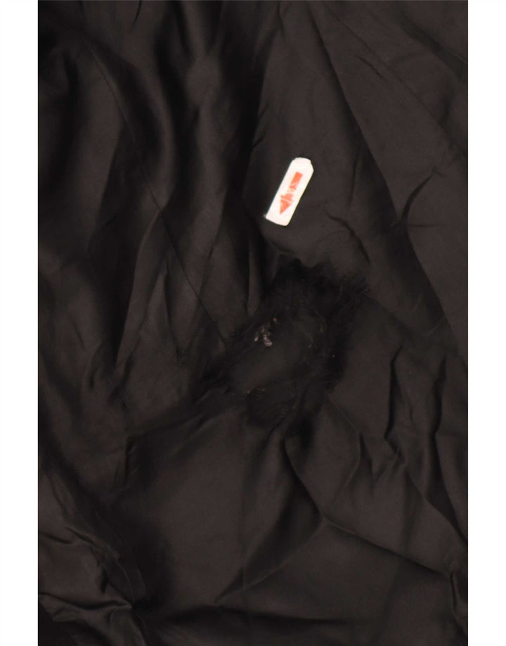 French Connection Dame Dobbeltradet Blazer Jacket UK 10 Small Black