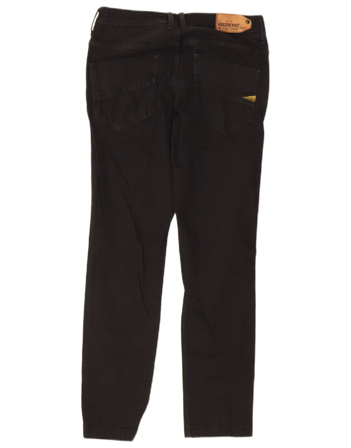 Meltin' Pot Herre Slim Jeans W32 L28 Sort Bomuld