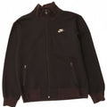 NIKE Mens Tracksuit Top Jacket UK 45/47 XL Black Polyester
