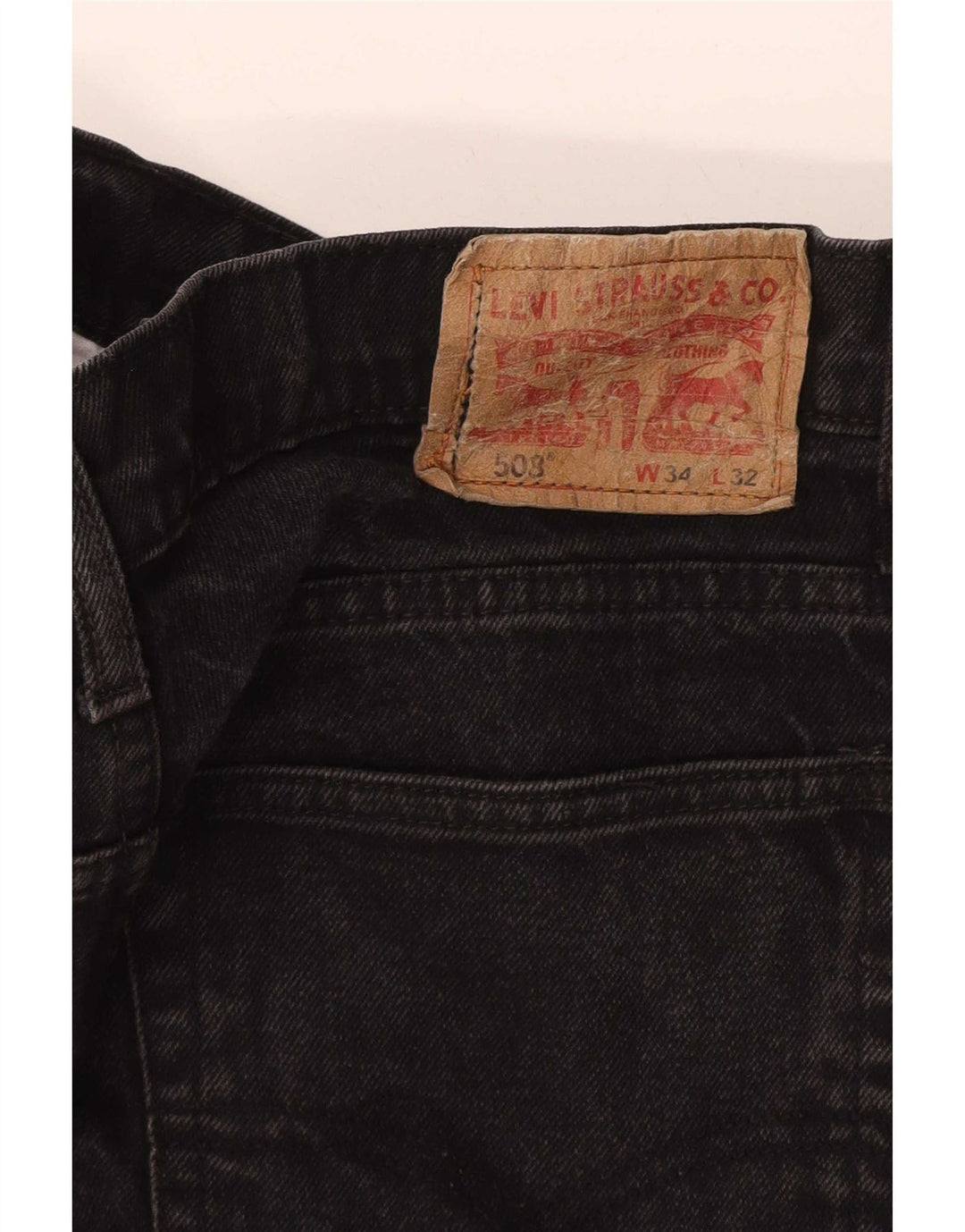 Levi's Herre 508 Tapered Jeans W34 L32 Sort
