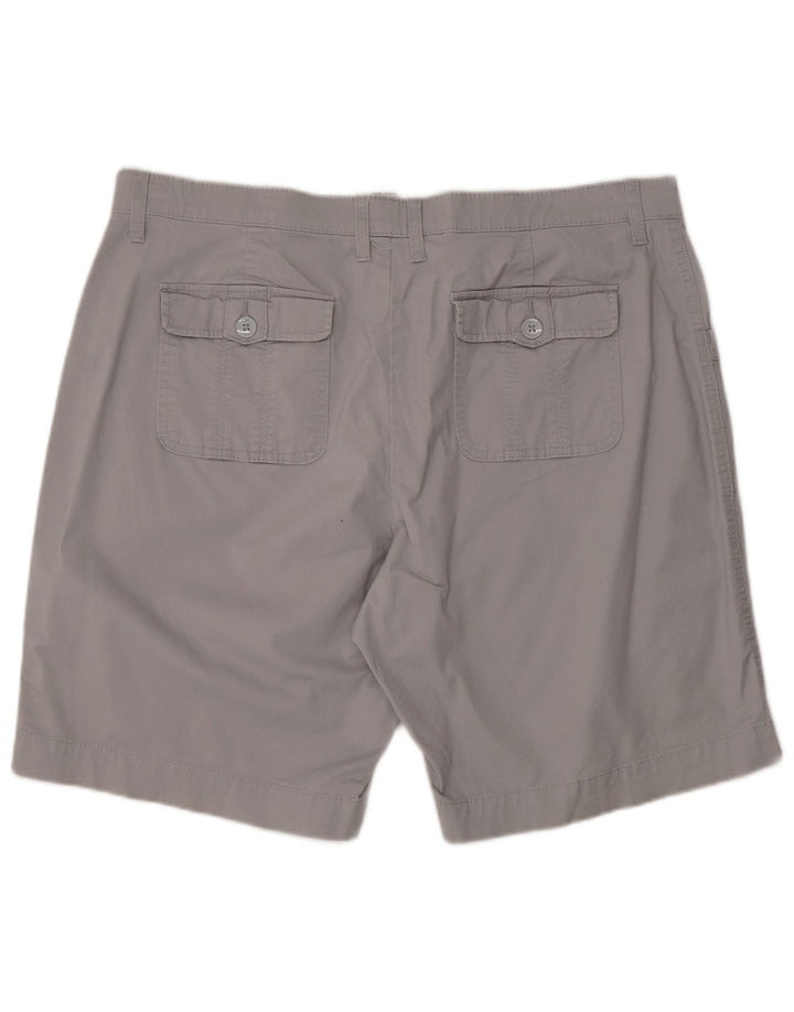 LEE Casual Shorts til kvinder US 18 2XL W38 Grå Bomuld