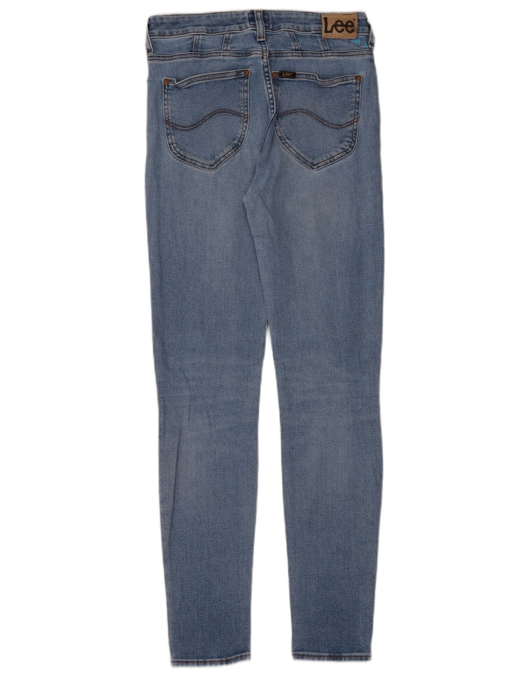 Lee Dame Skinny Jeans W29 L33 Blå Bomuld
