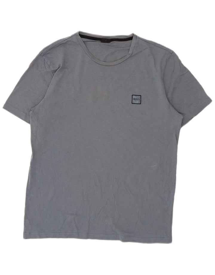Hugo Boss Herre T-Shirt Top Stor Blå