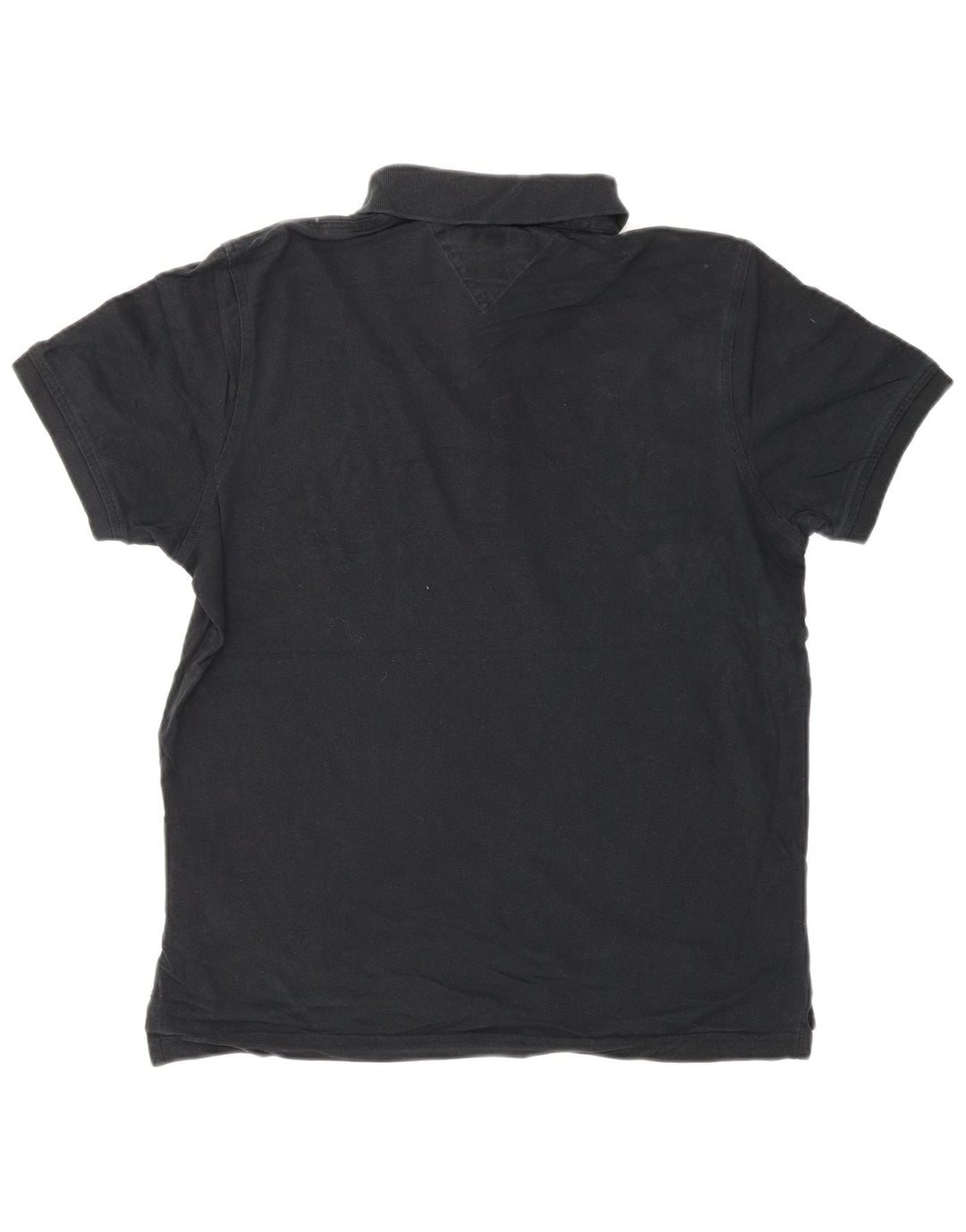 TOMMY HILFIGER Herre Slim Fit Polo Shirt Medium Sort Bomuld