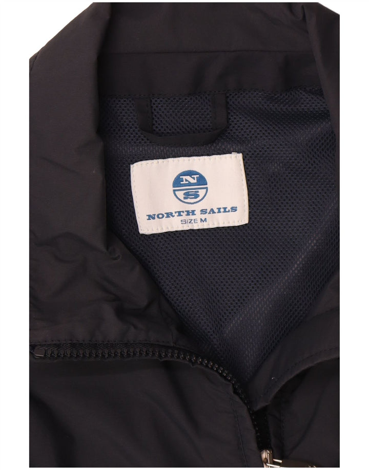 North Sails Herre Bomber Jacket UK 38 Medium Navy Blue Polyamide