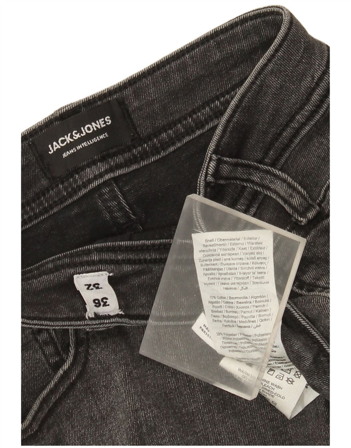 Jack & Jones Herre Slim Jeans W36 L32 Grå Bomuld
