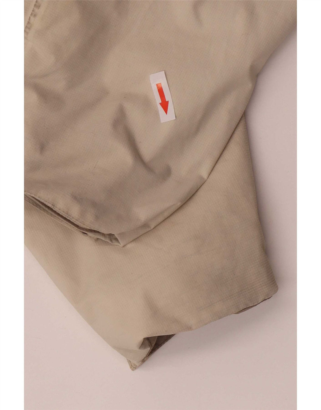 Berghaus Dame Oversized Windbreaker Jacket UK 14 Medium Beige Colourblock