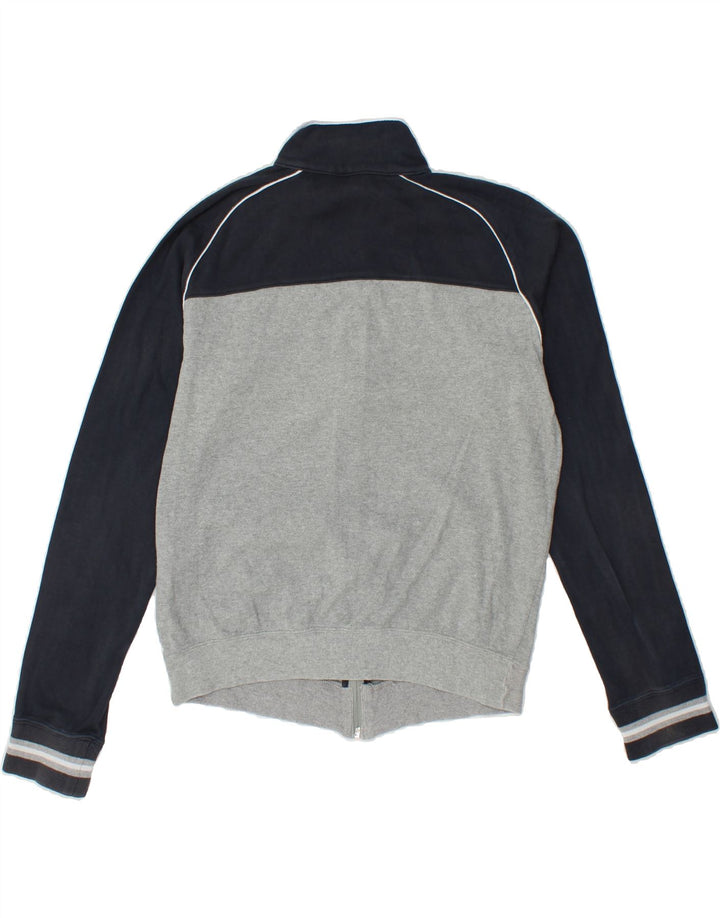 CHAMPION Womens Tracksuit Top Jacket UK 10 Small Grey Colourblock Cotton Vintage Champion and Second-Hand Champion from Messina Hembry 