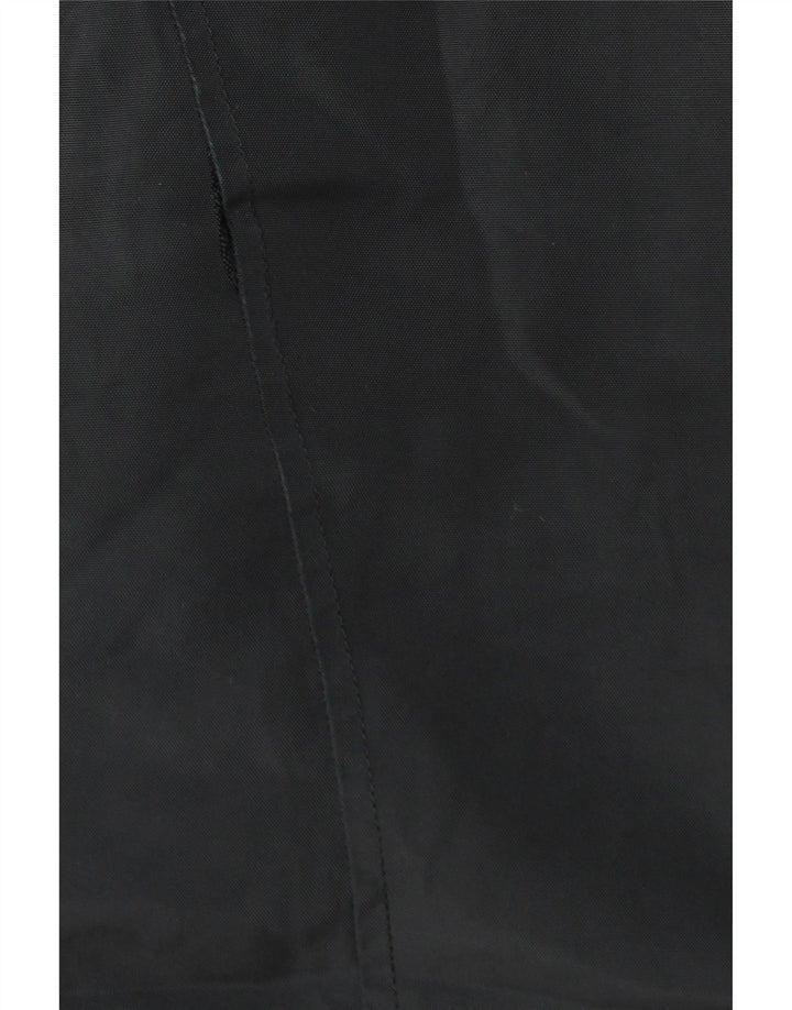 Reiss Herre Hooded Windbreaker Jacket UK 38 Medium Black Bomuld