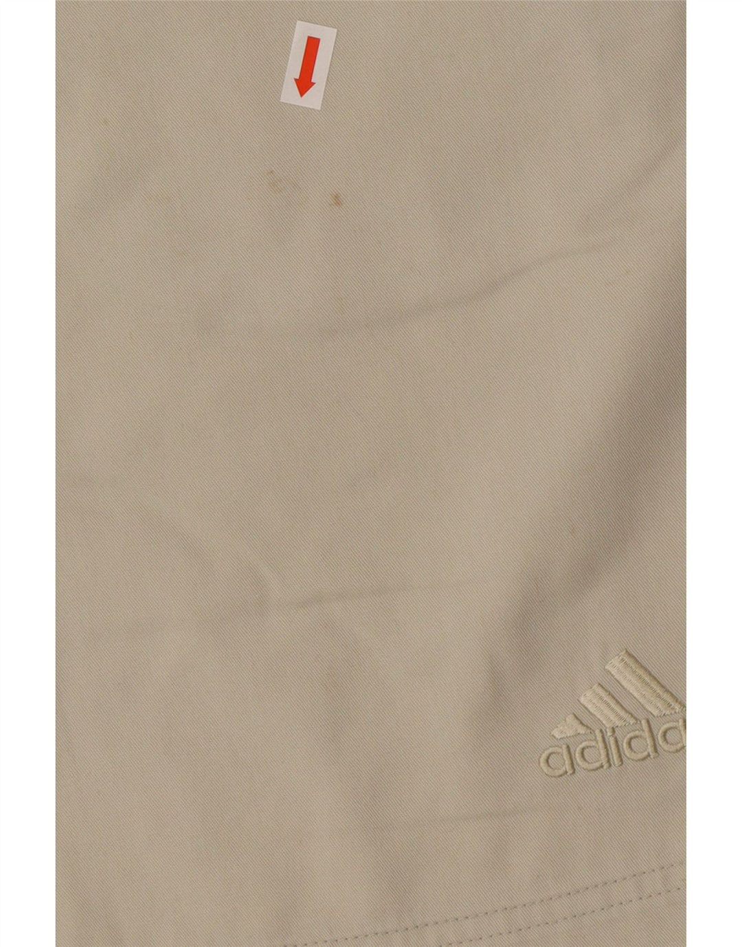 Adidas Herre Chino Shorts Large W34 Beige Polyester