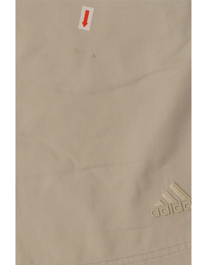 Adidas Herre Chino Shorts Large W34 Beige Polyester