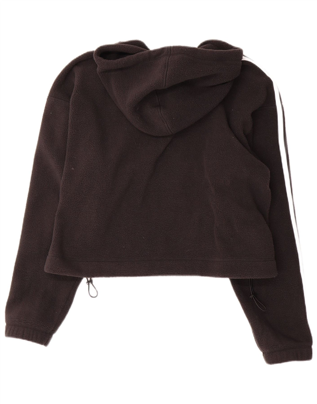 ADIDAS Dame Primegreen Oversized hættetrøje med lynlås UK 16 Large Black