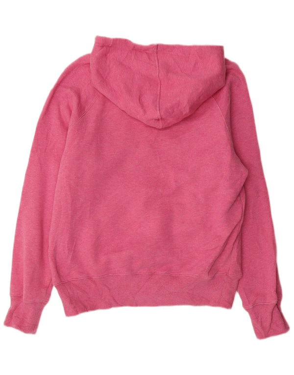 NEW BALANCE Grafisk hættetrøje til kvinder UK 16 Large Pink Bomuld