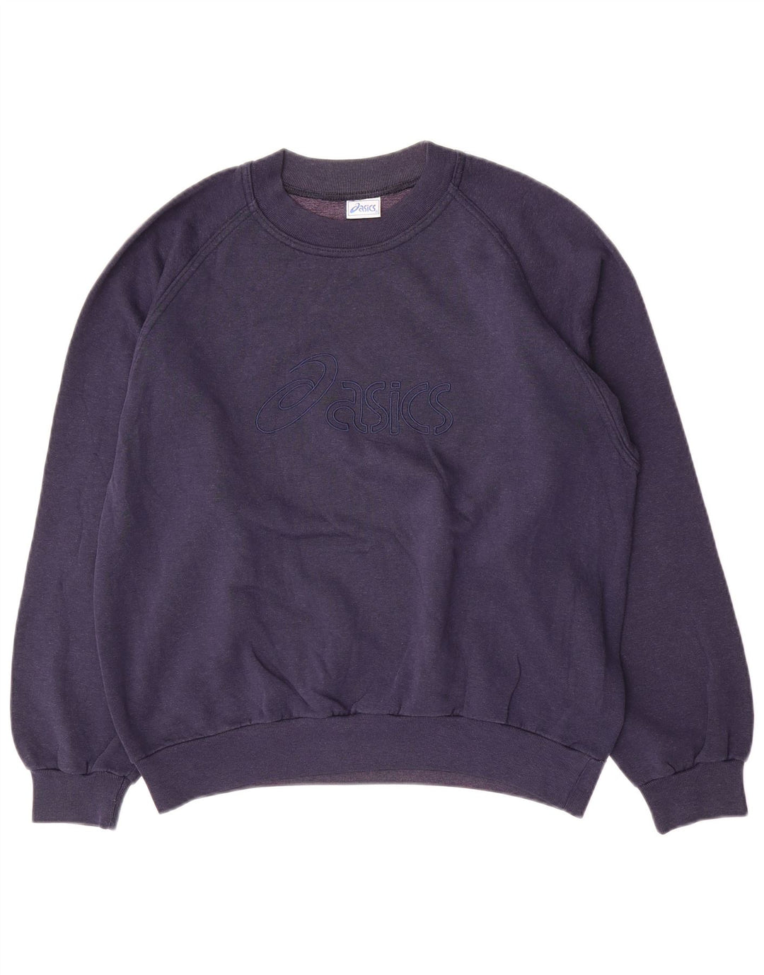 Asics Sweatshirt til mænd, lille marineblå bomuld
