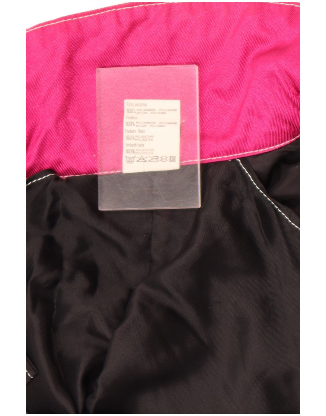 Vintage Herre Utility Jacket UK 42 XL Pink Colourblock Polyamid