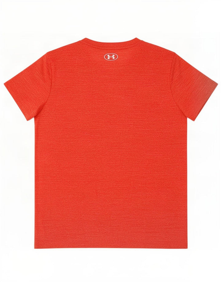 Under Armour Herre T-Shirt Top Medium Orange Flecked