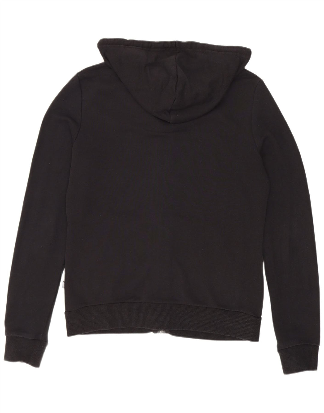 Puma Dame Hættetrøje Sweater UK 12 Medium Sort Bomuld