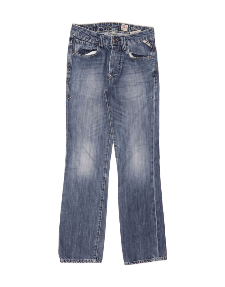 JACK & JONES Mens Straight Jeans W28 L32 Blue Cotton Vintage Jack & Jones and Second-Hand Jack & Jones from Messina Hembry 