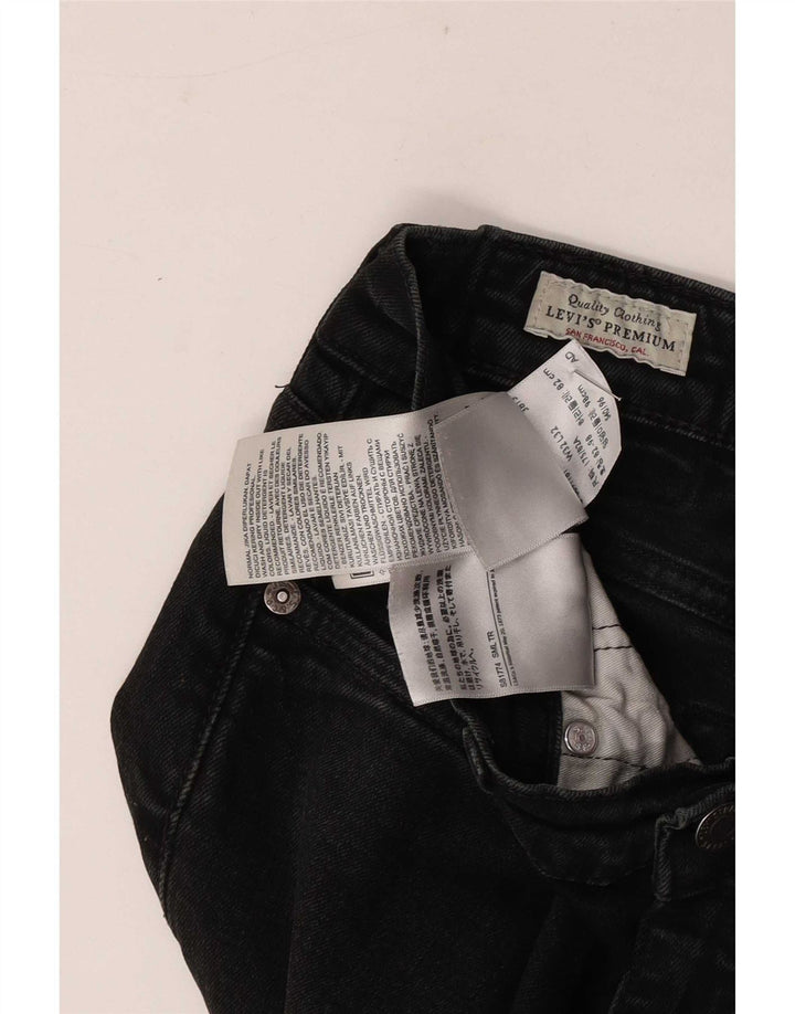 Levi's Herre 511 Slim Jeans W32 L29 Sort Bomuld