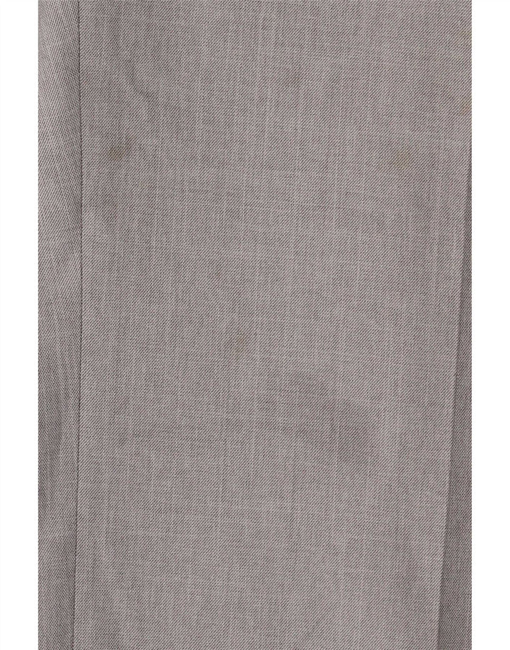 Marks & Spencer Straight Suit Bukser til mænd W42 L29 Grå polyester