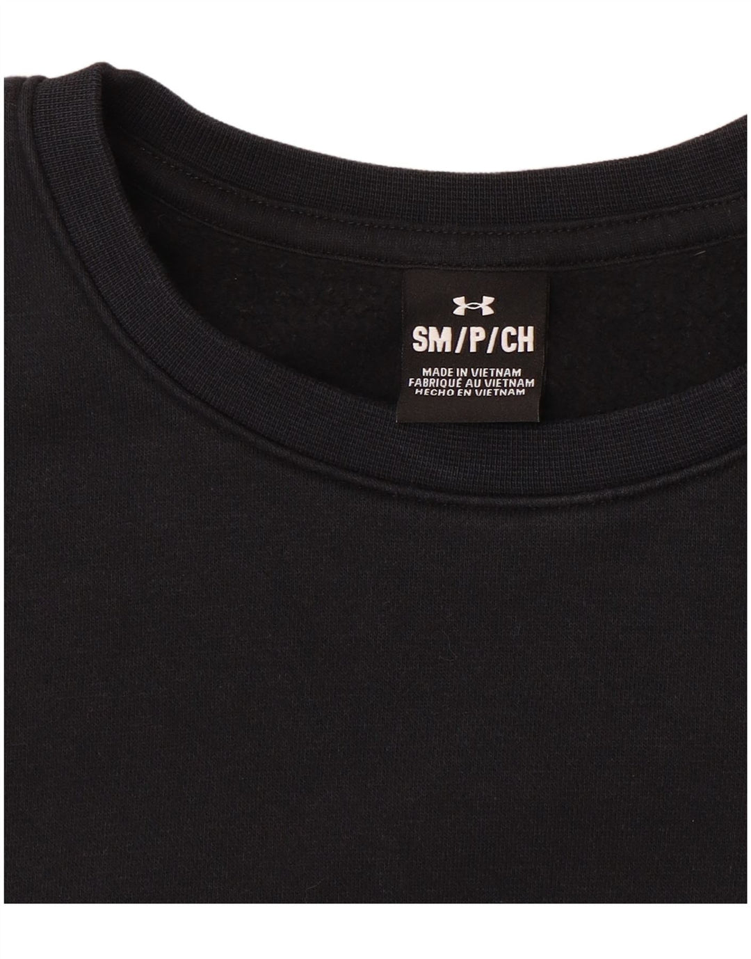 Under Armour Herre Sweatshirt Jumper Lille Sort