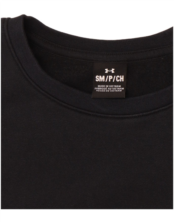 Under Armour Herre Sweatshirt Jumper Lille Sort