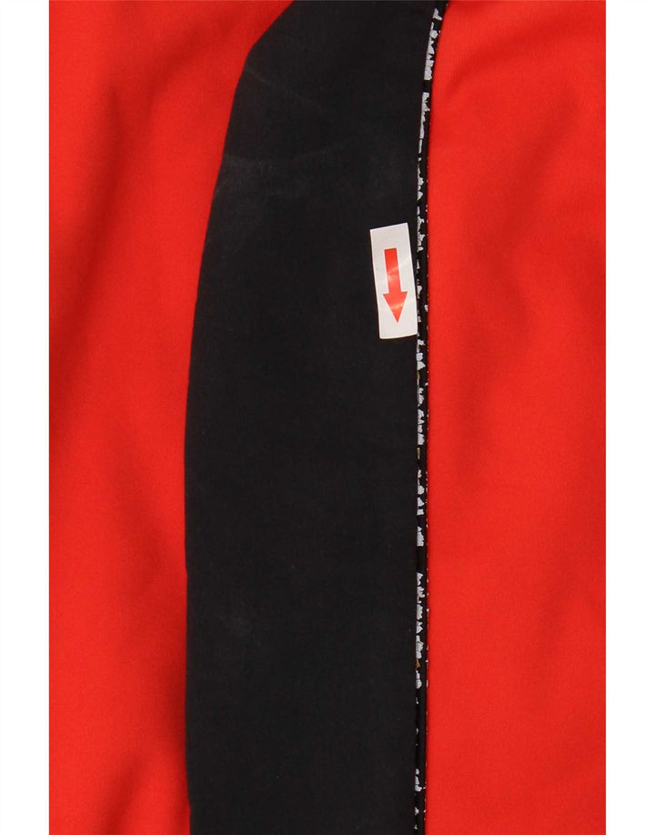 Adidas Træningsdragt til mænd Topjakke Medium Rød Colourblock Polyester