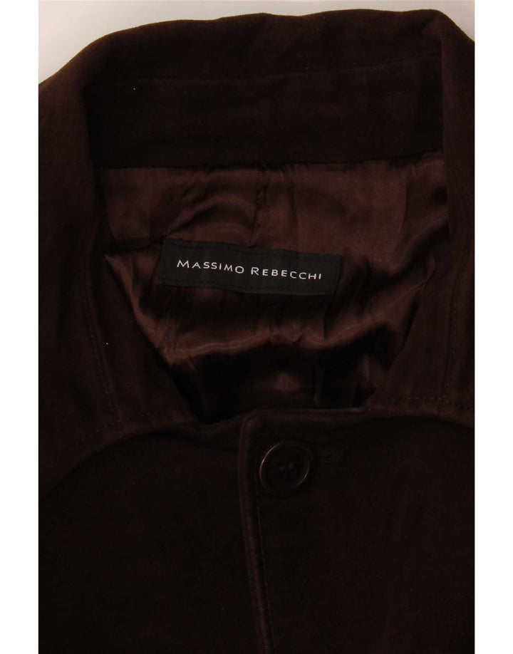 Massimo Rebecchi Herre Overfrakke UK 38 Medium Brun
