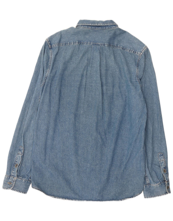 Diesel Herre Denim Shirt XL Blå Bomuld
