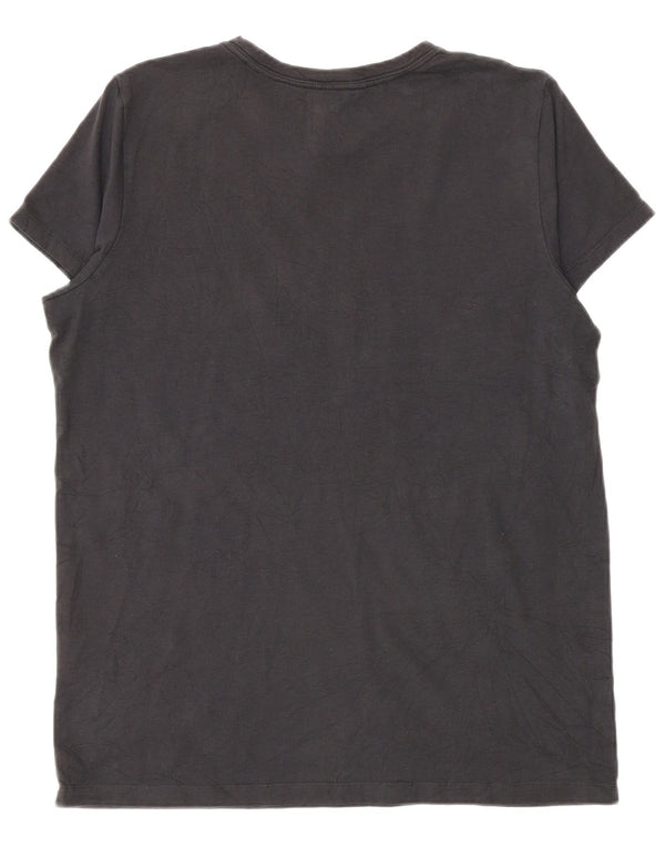Under Armour Dame Grafisk T-Shirt Top UK 16 Stor Grå