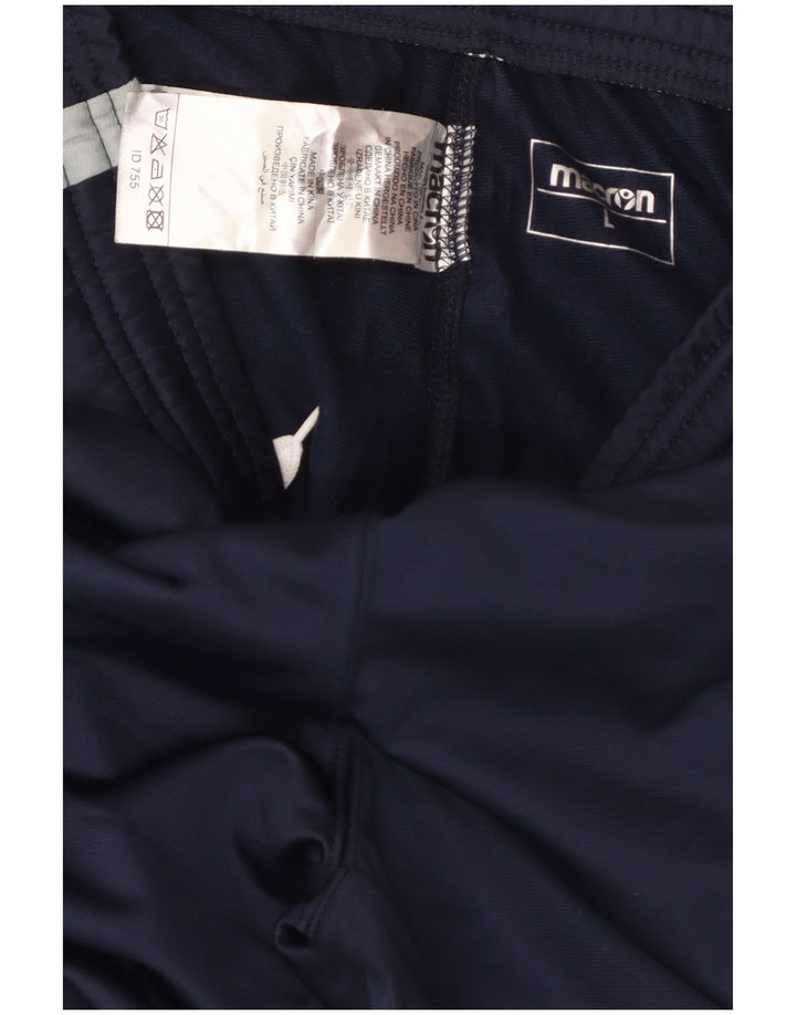 Macron Herre træningsdragt Bukser Joggers Large Navy Blue Polyester