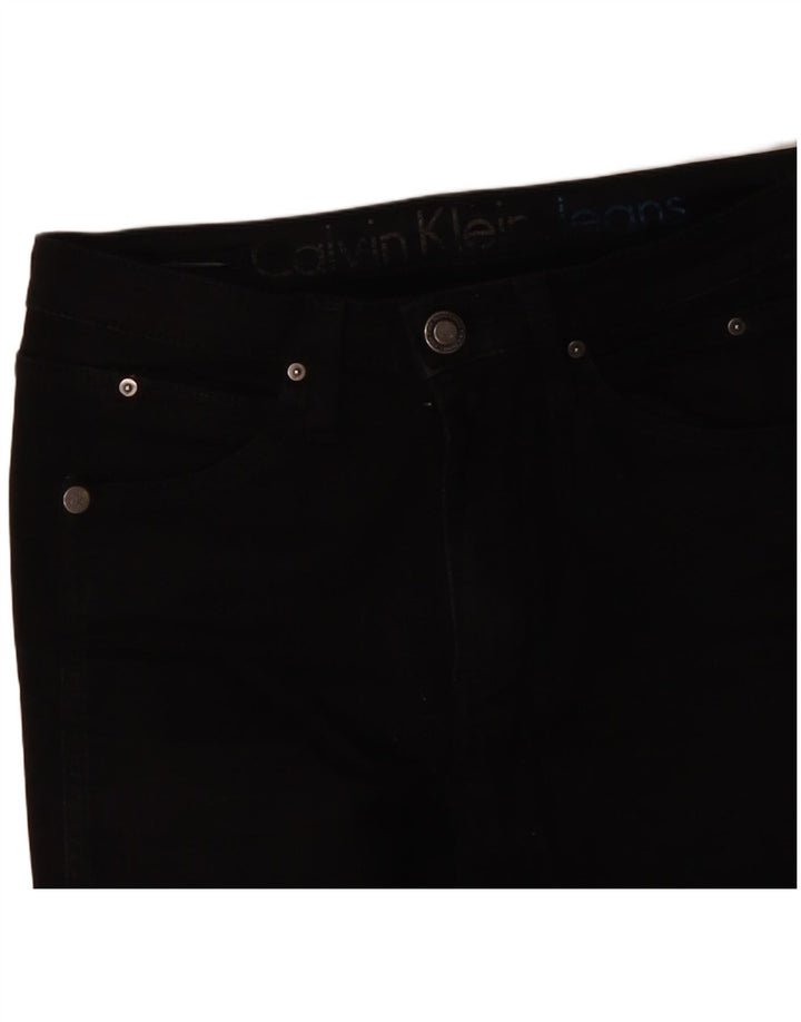CALVIN KLEIN Dame Skinny Jeans W26 L30 Sort