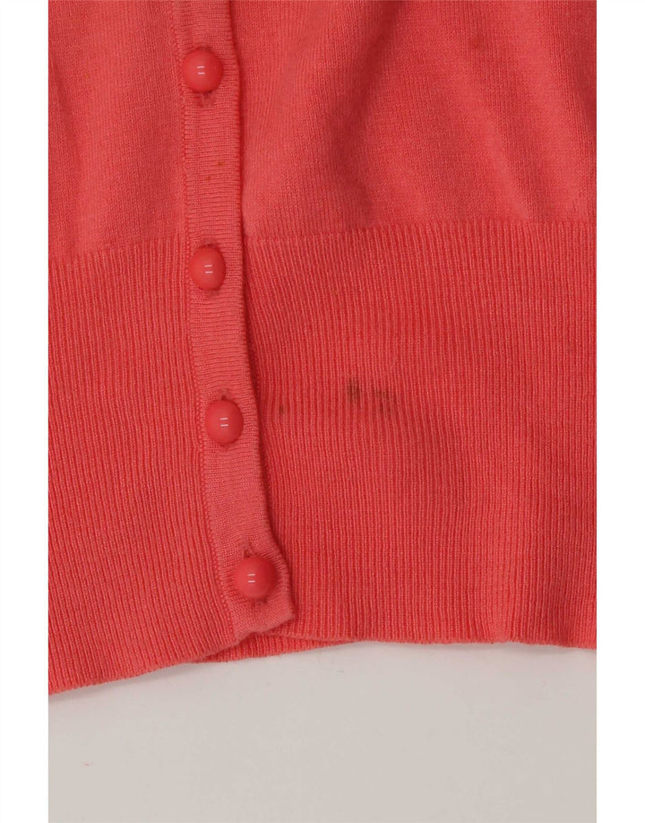 Marks & Spencer Dame Cardigan Sweater UK 10 Small Pink