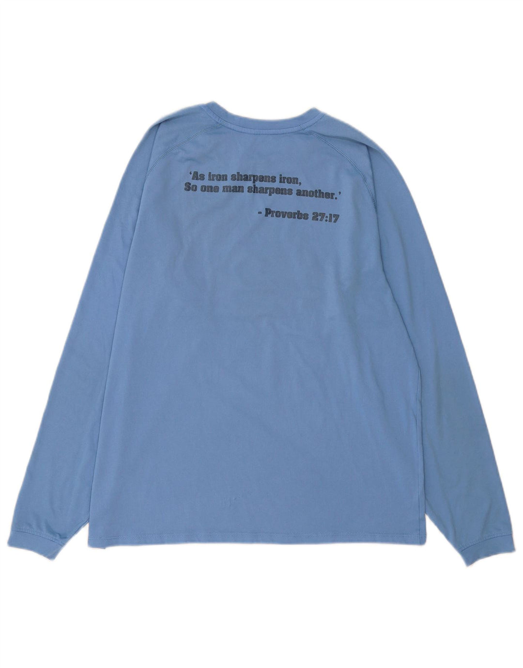 Adidas Herre Villanova Grafisk Top Langærmet Stor Blå Polyester