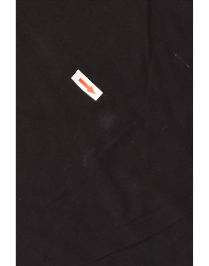 Guess Herre T-Shirt Top Stor Sort Bomuld