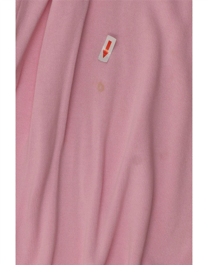 Zara Herre V-hals sweater Stor Pink Bomuld