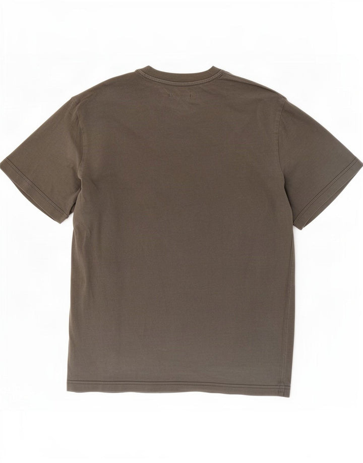 Cos Herre Oversized T-Shirt Top Medium Grøn Bomuld