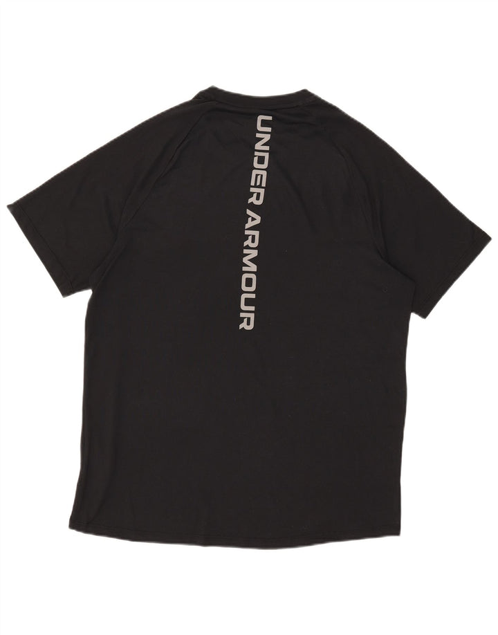 Under Armour Herre grafisk T-shirt Top Medium Sort Polyester