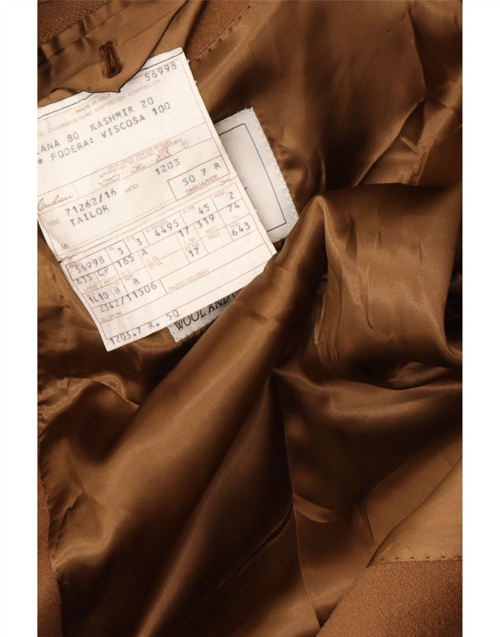 Corneliani Herre Overfrakke IT 50 Stor Brun Uld
