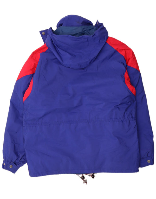 Geo Spirit Herre Gore-Tex Polstret Skijakke IT 52 XL Blå Colourblock