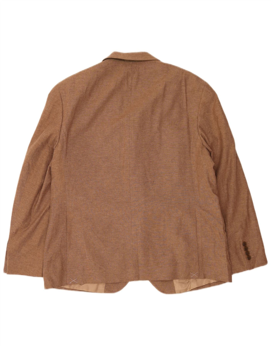 Marks & Spencer Herre 2-knaps blazerjakke UK 44 XL Brun hør