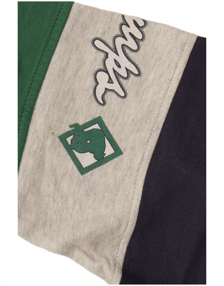 F.LLI Campagnolo Dame Grafisk Sweatshirt Jumper IT 42 Medium Grøn