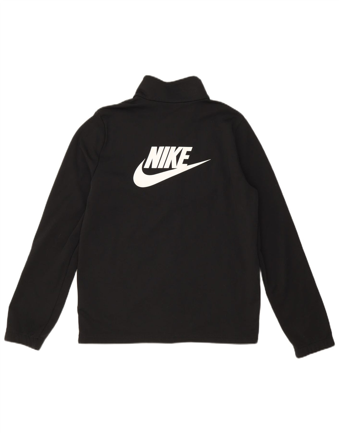 Nike drenge grafisk træningsdragt topjakke 13-14 år XL sort polyester