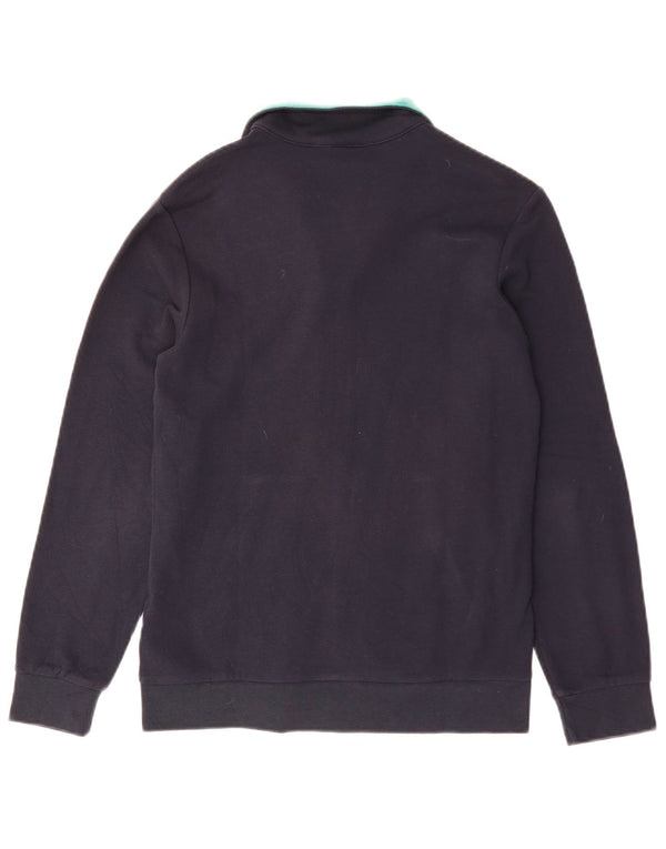 Champion drenge grafisk træningsdragt topjakke 13-14 år XL marineblå bomuld