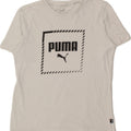 PUMA Boys Graphic T-Shirt Top 13-14 Years White Vintage Puma and Second-Hand Puma from Messina Hembry 