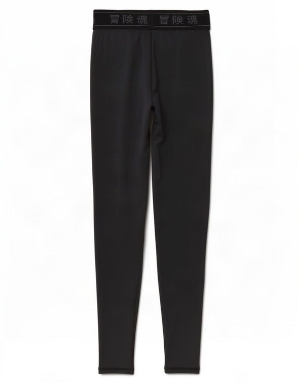 Superdry Grafiske Leggings til kvinder UK 8 Lille sort polyester