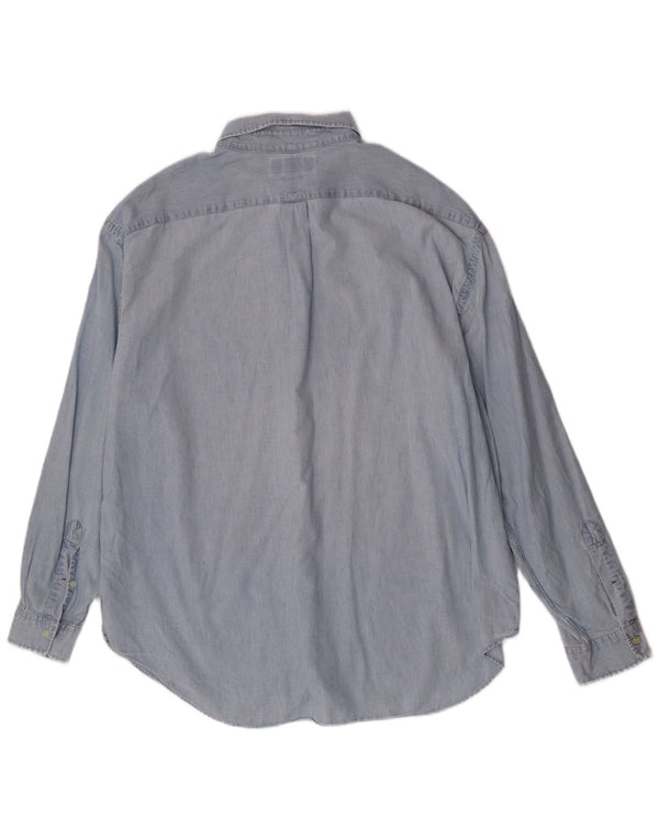 Ralph Lauren Herre Classic Fit skjorte 3XL blå bomuld