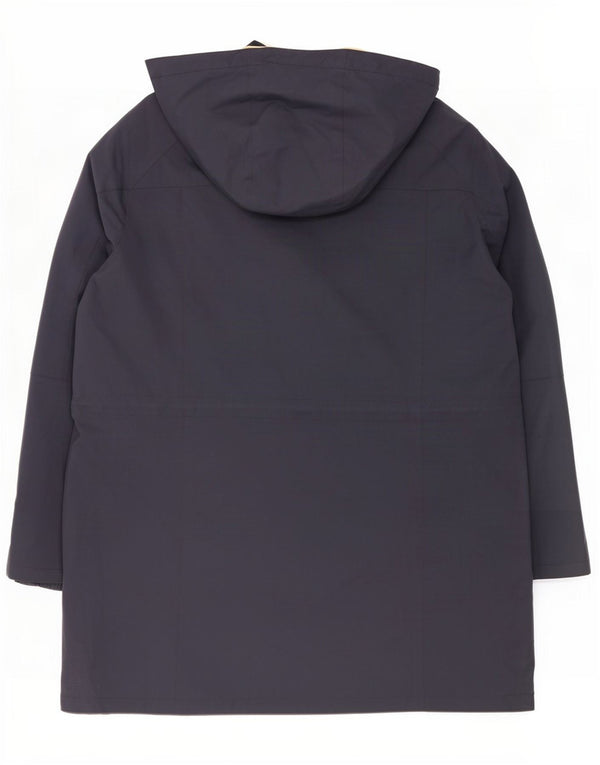 Marks & Spencer Womens Per Una Utility-jakke med hætte UK 22 3XL Marineblå